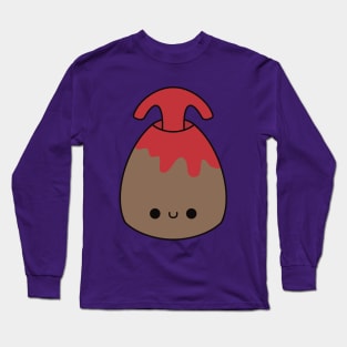 Cute Kawaii Volcano Eruption Long Sleeve T-Shirt